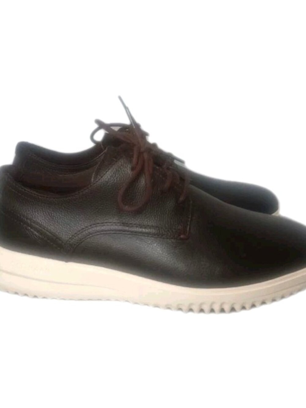 Cole Haan Shoes Men's 9.5 Grand Plain Toe Oxford Brandclub Leather Excellent